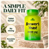 Tablet format, no mixing and resealable bottle.