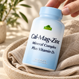 Calcium Magnesium Zinc Plus Vitamin D - 100 Caplets — packaging detail