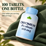 100 tablets and 100 servings per bottle