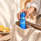 Alfa CollagenC Shot with orange and ginger — shot being placed in a canvas bag.