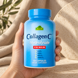 CollagenC Hydrolysate with Biotin -PREMIUM FORMULA - 120 capsules — packaging detail