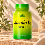 Vitamin D3 5000 IU - 100 capsules