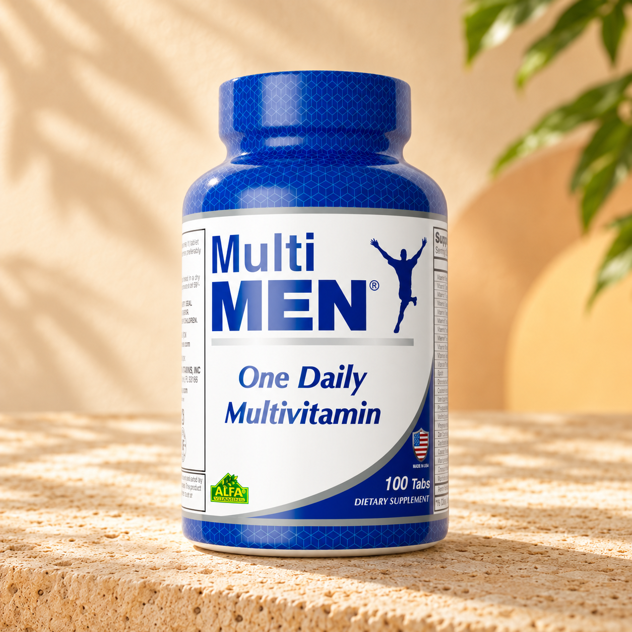 Multi Men - Daily Multivitamins for Men - 100 tablets