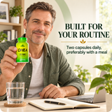 Adult with Alfa DHEA during a natural workday routine.