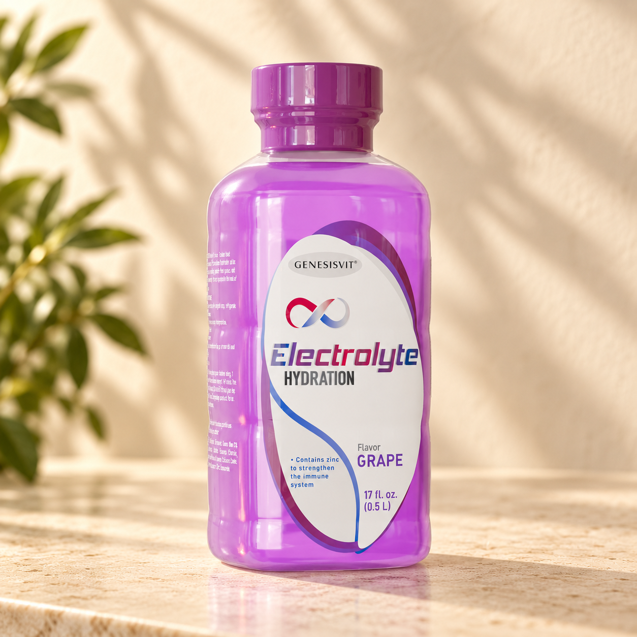 Genesisvit® Electrolyte Solution 16.9 fl oz each - 12 Pack (Grape)