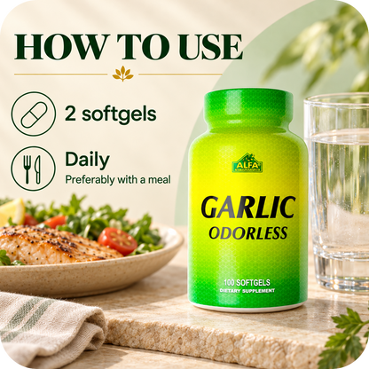Garlic Odorless verified directions and daily routine.