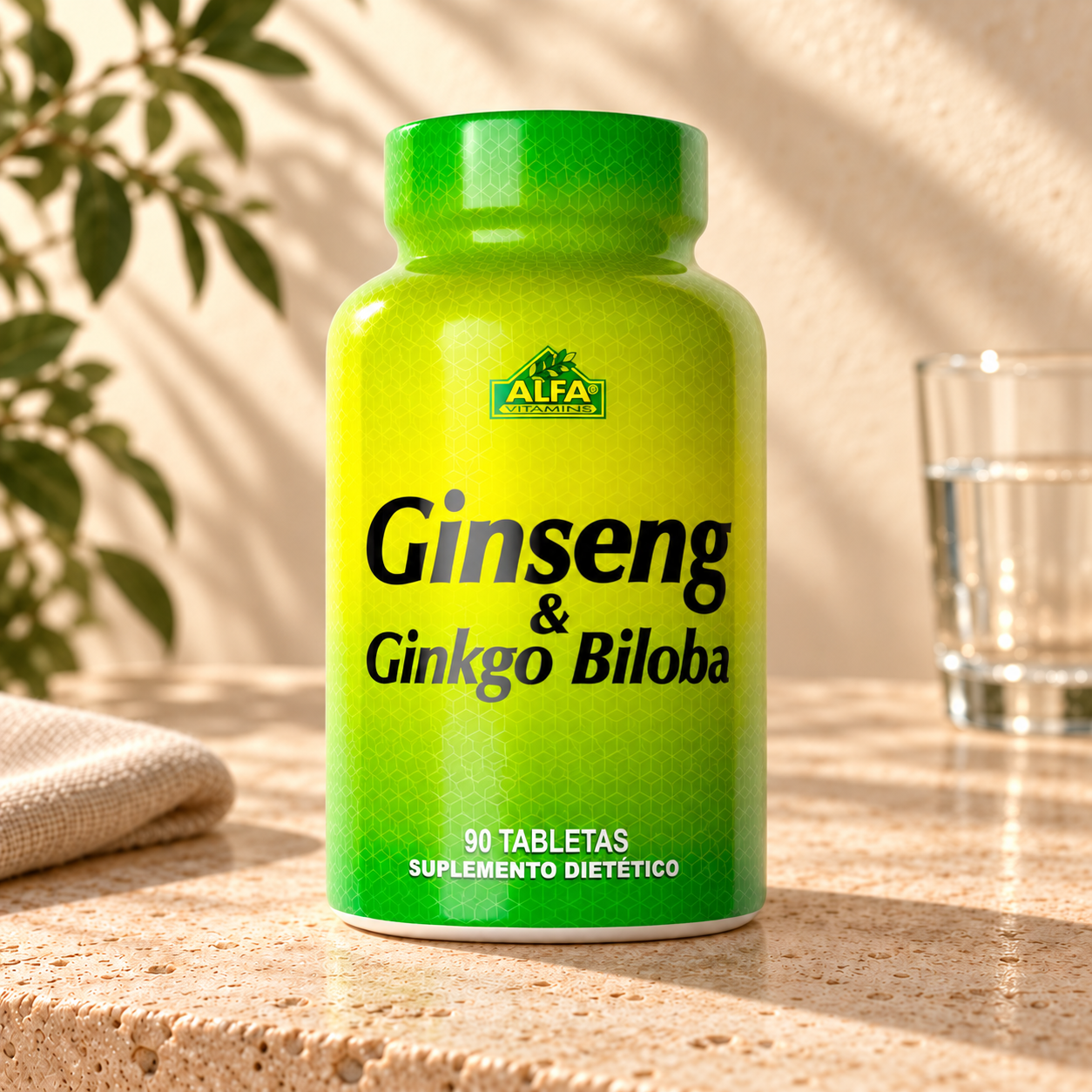 Ginseng Ginkgo Biloba - 90 tablets