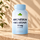 Magnesium Plus Melatonin 10 mg per Serving - 60 Capsules