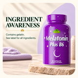 Alfa Vitamins Melatonin Plus B6 ingredients