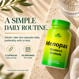Menopax daily directions and serving information