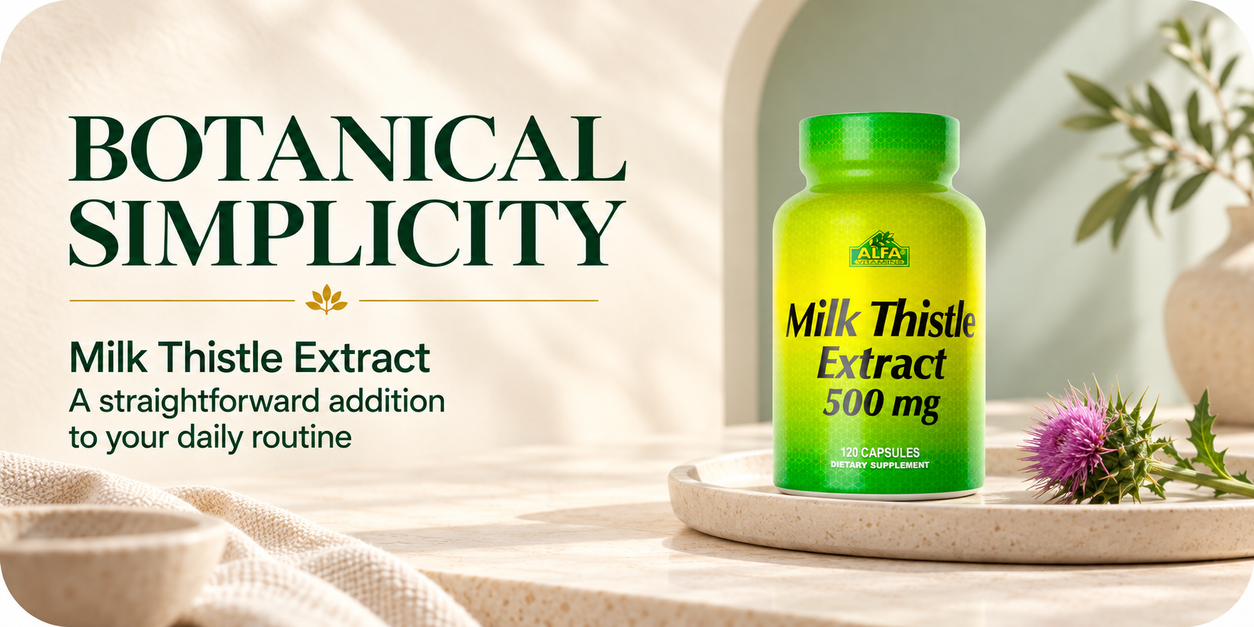 Milk Thistle Extract — A simple daily botanical