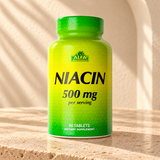 Niacin 500 mg - 60 tablets