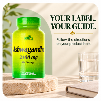 Ashwagandha — daily directions