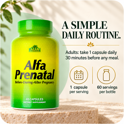 Alfa Prenatal — daily directions