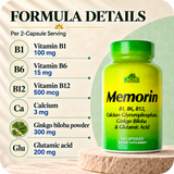 Alfa Vitamins Memorin — rounded brand artwork