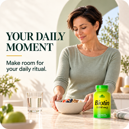 Alfa Vitamins Biotin 5000 mcg — rounded brand artwork