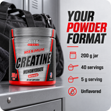 Creatine Monohydrate — format