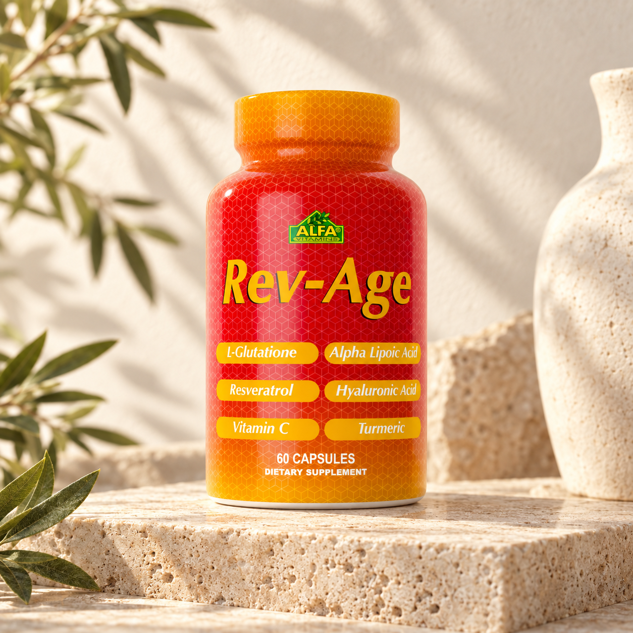 REV-AGE Cellular Repair Formula - 60 Capsules