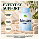 Selenium antioxidant, thyroid and immune support