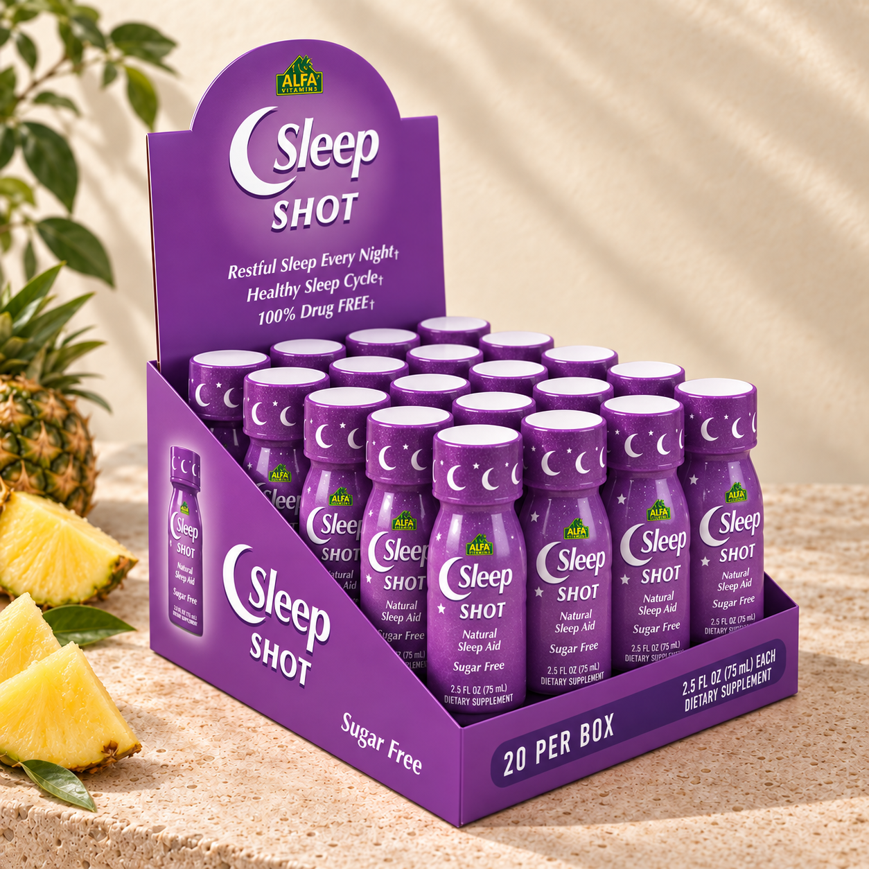 SLEEP – SHOT 2.4 fl. Oz. 20 Pack