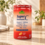 SuperC Immune Powder - Orange Flavor - 11 oz