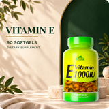 Alfa Vitamins Vitamin E 1000 IU 90 softgels identity card