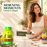 Vitamin E 1000 IU breakfast lifestyle card