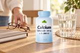 Calcium Carbonate 600 mg + Vitamin D - 100 tablets in a warm everyday setting