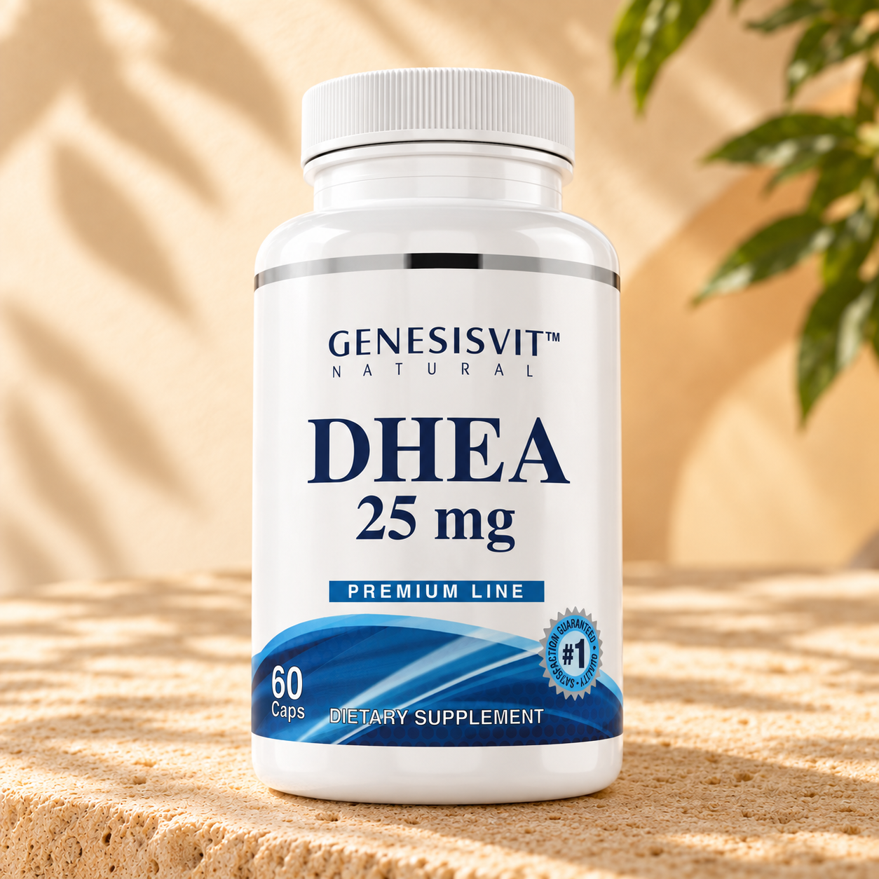 Genesisvit® DHEA 25 mg Premium Line - 60 Capsules