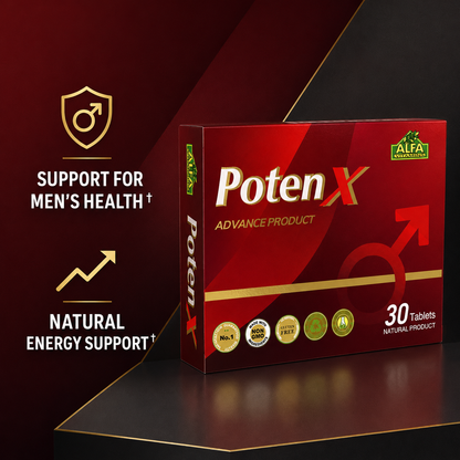 Poten X men's health and natural energy benefits