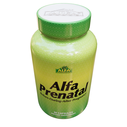 Alfa Prenatal - Before & After Pregnancy - 60 Capsules