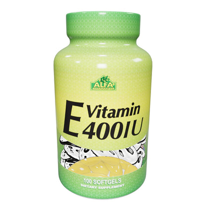 Vitamin E 400 IU- 100 softgels