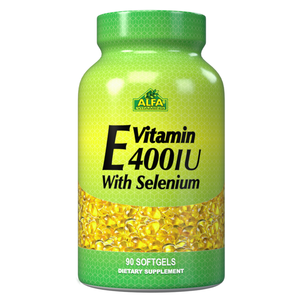 Vitamin E 400 IU with Selenium - 90 softgels