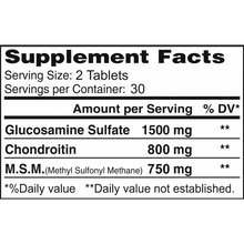 Triple Alflexil - Glucosamine Chondroitin MSM - 60 tablets