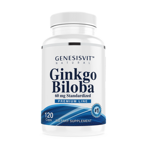Genesisvit® Ginkgo Biloba 60mg Premium Line - 30 Capsules