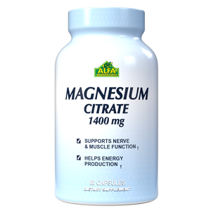 Magnesium Citrate 1400 mg - 60 Capsules