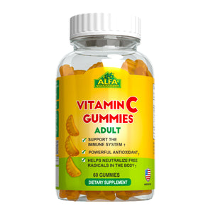 Vitamin C Gummies for Adults - 60 Gummies