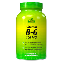 Vitamin B6 100 mg - 100 Tablets
