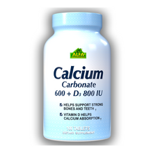 Calcium 600 mg + Vitamin D - 100 tablets