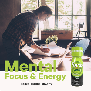 Focus Shot - Mental Energy - Focus & clarity - 20 Pack