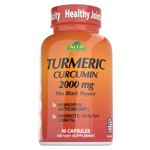 Turmeric Curcumin Plus Black Pepper 200mg - 90 Capsules
