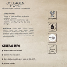 Collagen Elastin Cream - 4 oz