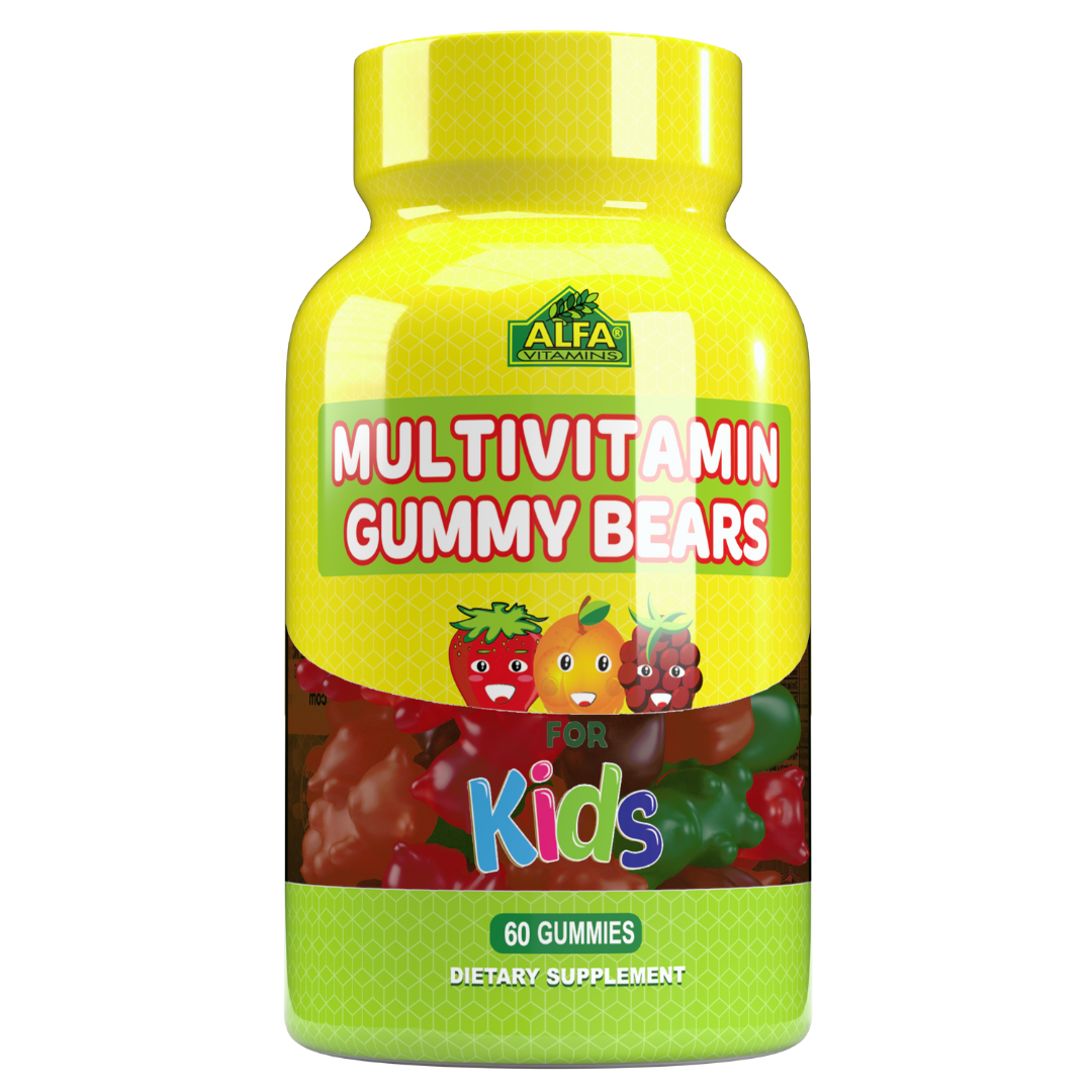 Super Gummy Bears - Kids Complete Vitamins - 60 Count