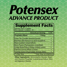 Potensex - Natural Men's Supplements - 60 tablets