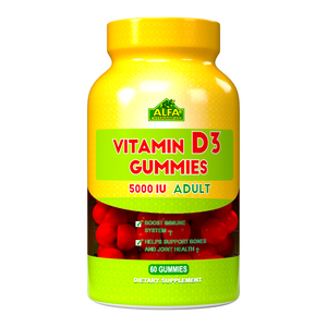 Vitamin D3 500 IU Adults - 60 Gummies