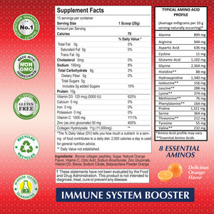 SuperC Immune powder formula - Orange Flavor 11oz